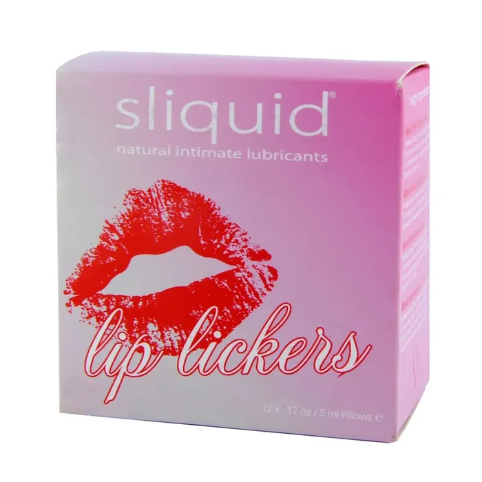 Sliquid Lip Lickers Lube Cube – Gleitmittelset, 12 x 5 ml