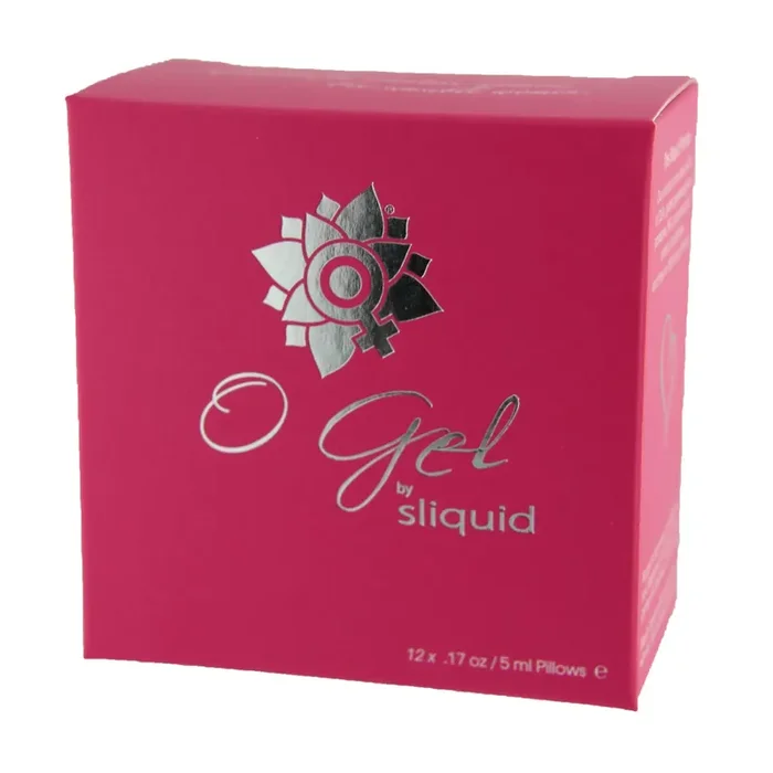 Sliquid Organics O Gel Cube – Stimulierendes Klitorisgel, 12 x 5 ml