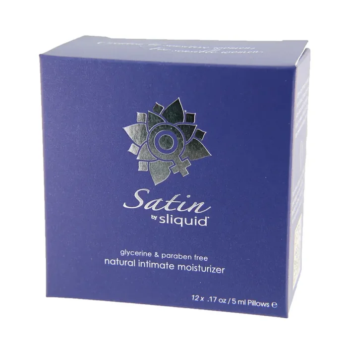 Sliquid Satin Lube Cube – Vaginallotion, 12 x 5 ml