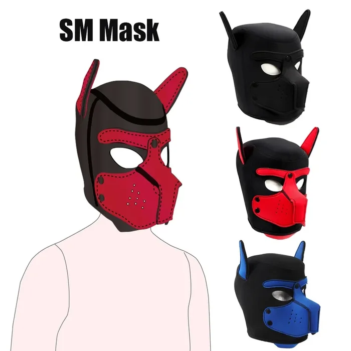 SM Maske Cosplay Fetisch Maske für Paare