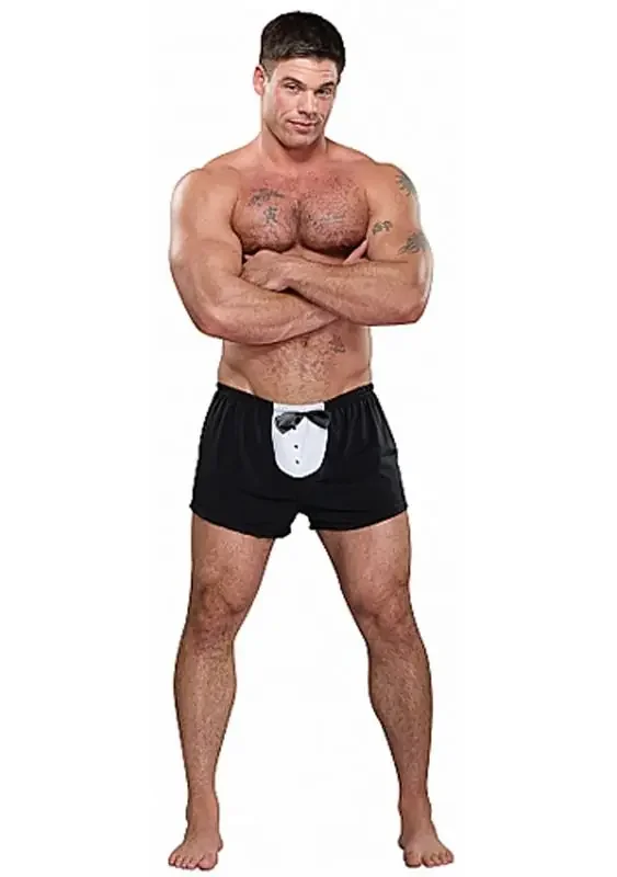 Smoking Short in Schwarz