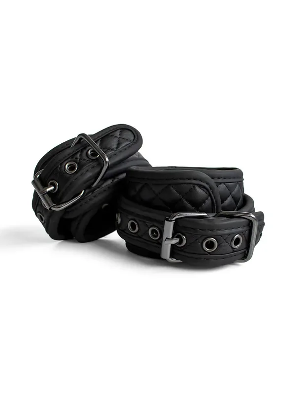 SODORRA Vegan + Neo Diamond Fußfesseln, schwarz