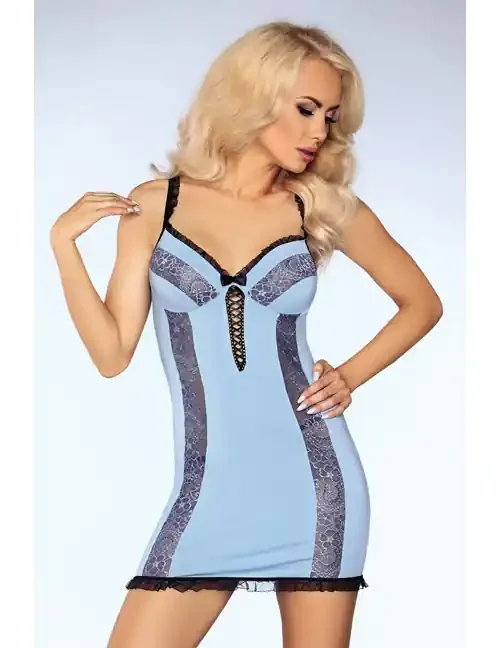 Sofya Kleid & Panty blau