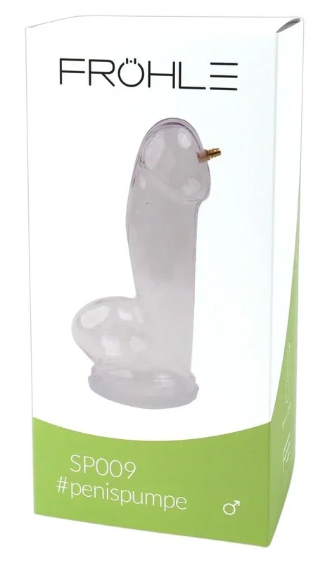 SP009 Realistischer Peniszylinder XL glasklar