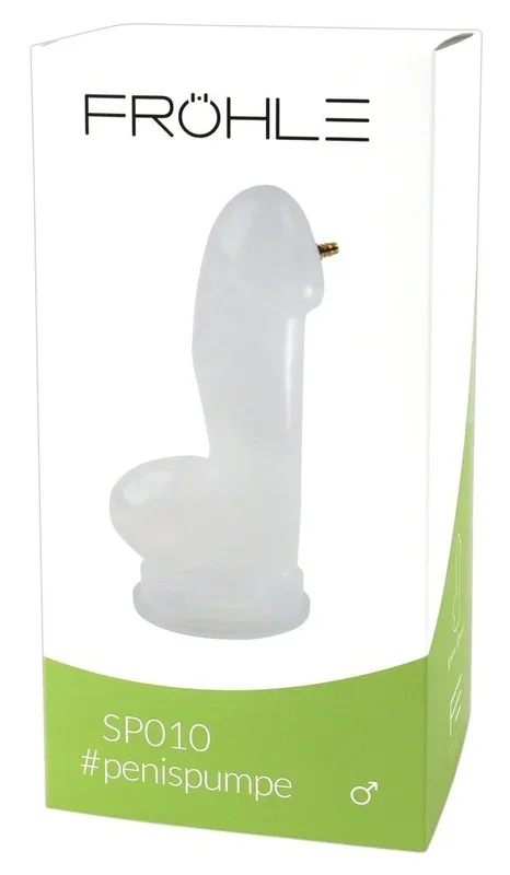 SP010 Realistischer Peniszylinder XL, transparent