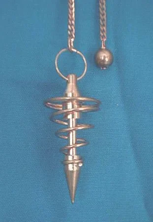 Spiralpendel aus Kupfer