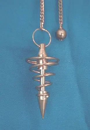 Spiralpendel aus Kupfer