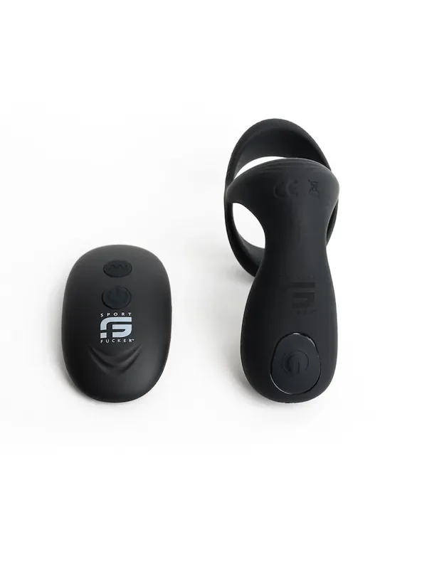 Sport Fucker MOTOVibe Pulse RC Vibro-Penisring, schwarz