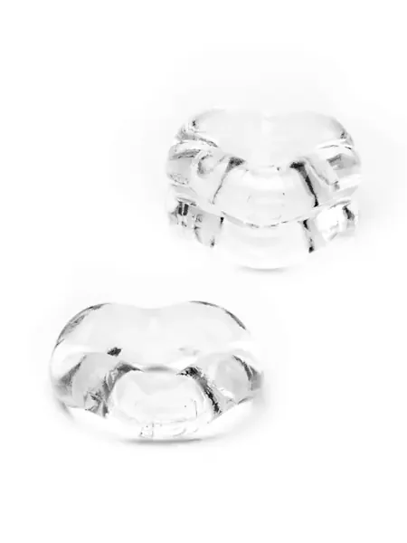 Sport Fucker Revolution Ring Stretch Combo Penis-/Hodenring 2er Set, transparent