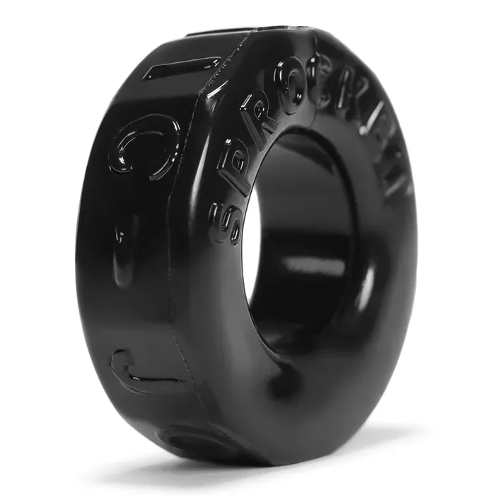 Sprocket – No-Roll Comfort Cockring – Black