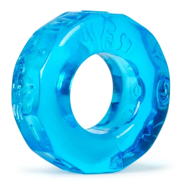Sprocket – No-Roll Comfort Cockring – Ice Blue