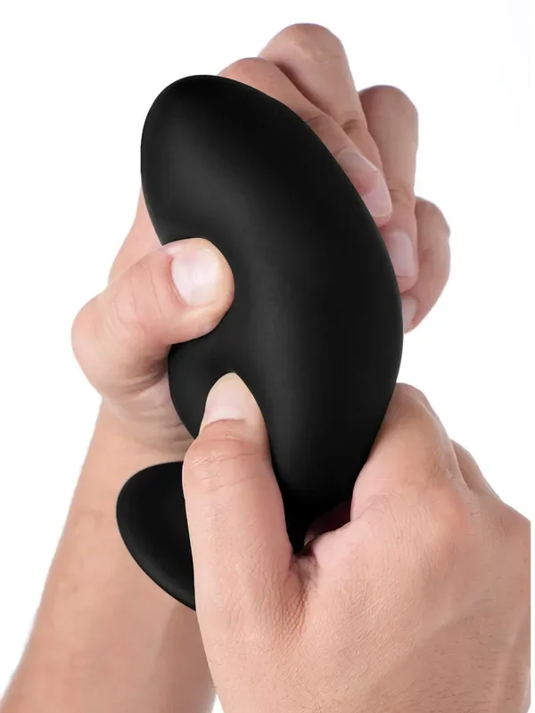 Squeeze-It Squeezable Anal-Plug, schwarz