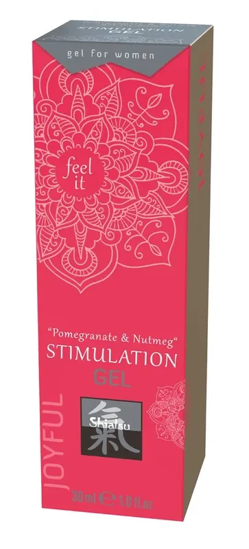 Stimulationsgel – Granatapfel und Muskat