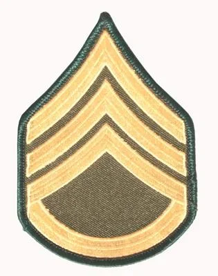 Stoffabzeichen ‚U.S. Army – Staff Sergeant‘