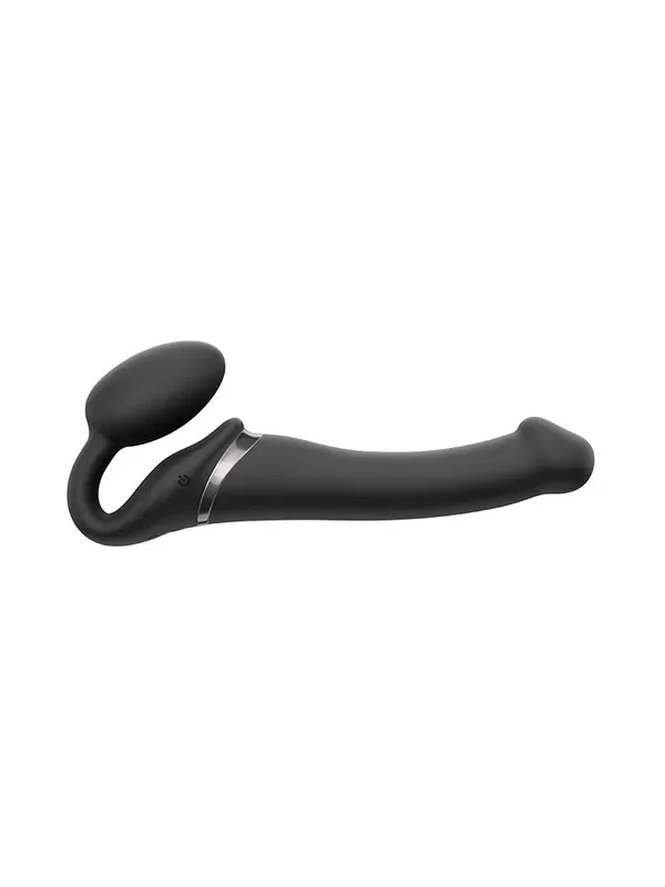 Strap-On-Me 3 Motors BLACK M Strap-On-Vibrator, schwarz