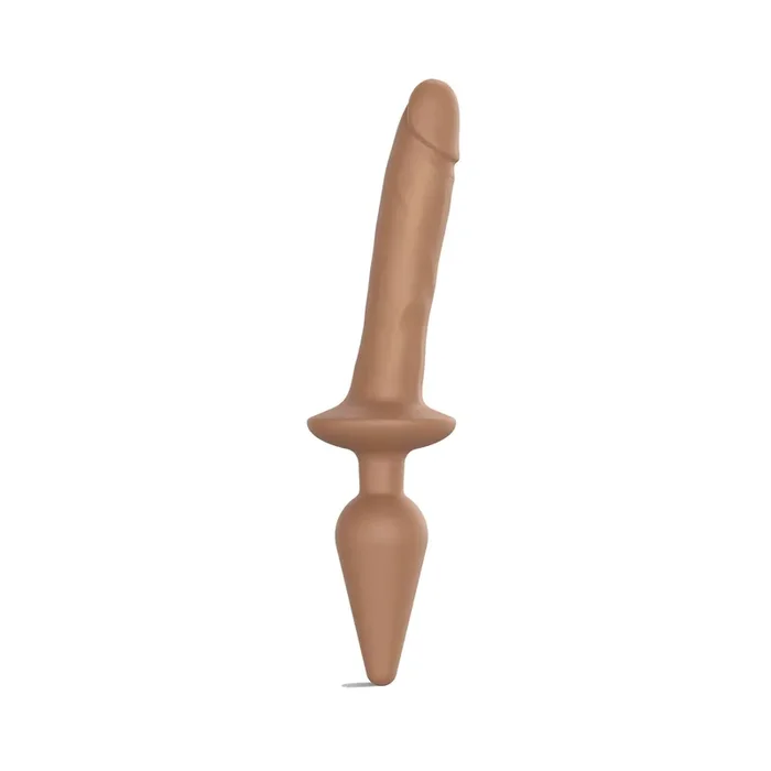Strap-On-Me – Switch Plug-in Realistic Dildo Caramel S
