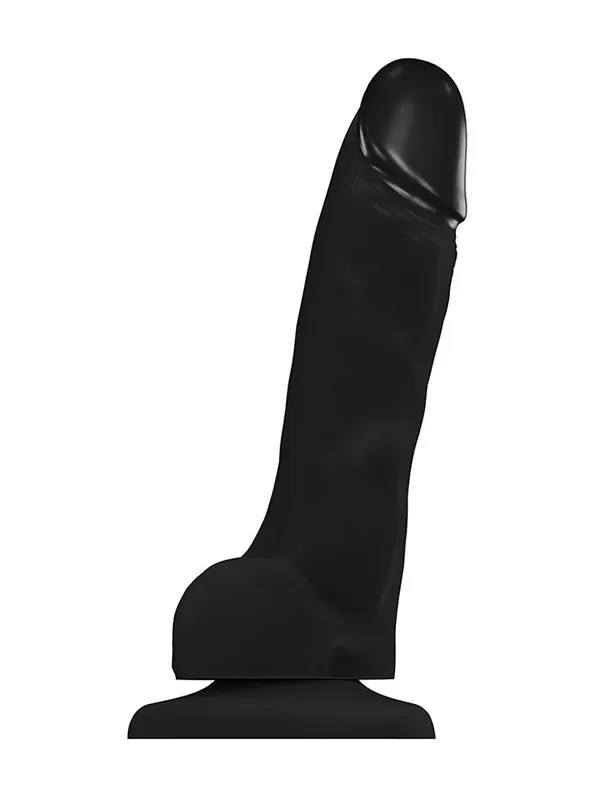 Strap-On-Me Soft Realistic Dildo, schwarz
