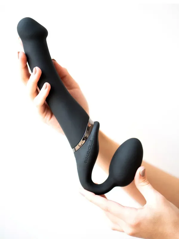 Strap-On-Me Strapless Vibrator XL, schwarz