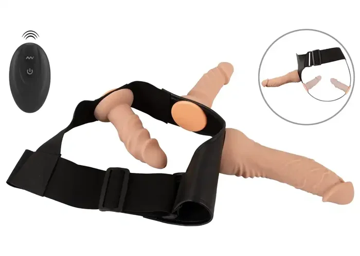Strap-On Set mit Naturvibrator
