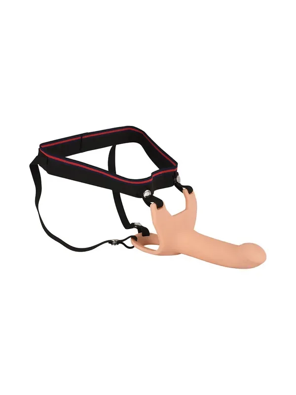 Strap-On Silicone Sleeve medium Penishülle (+5cm Verlängerung), haut