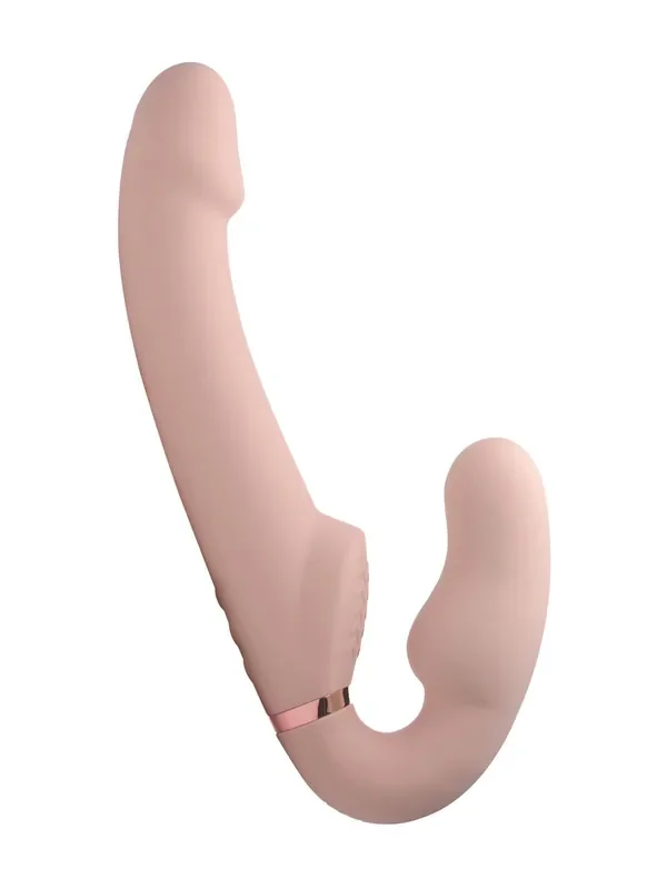 Strap U 10X Evoke Ergo-Fit Inflatable Strapless Strap-on, beige