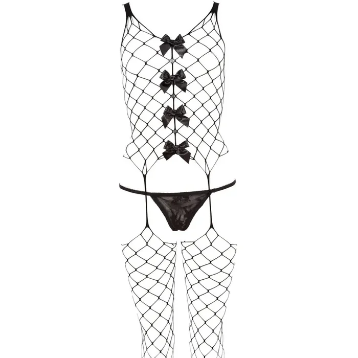 Straps-Body aus Netzmaterial S-L