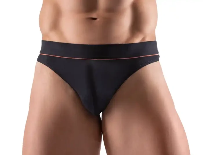 String aus weicher Bio-Baumwolle mit breitem Gummibund