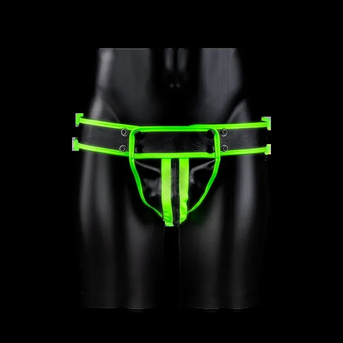 Striped Jockstrap – Glow in the Dark – S/M