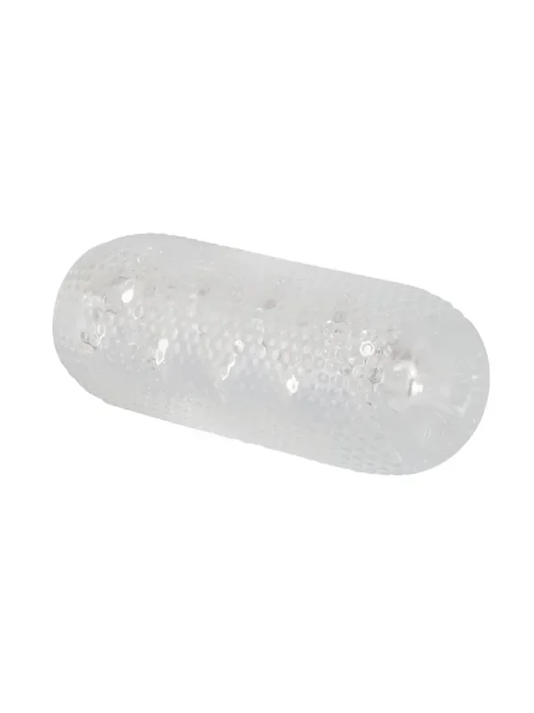 Stroker Pocket Masturbator Speed Masturbator genoppt, transparent