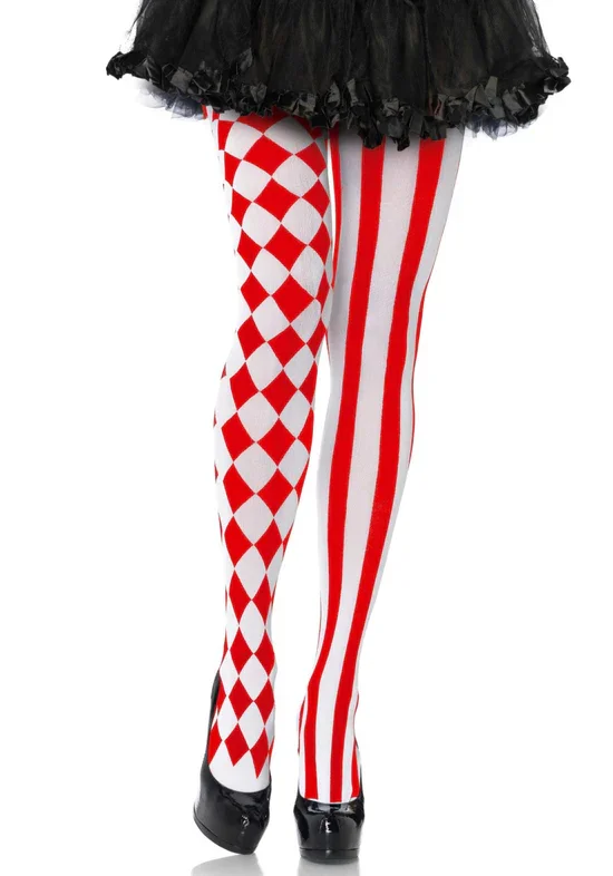 Strumpfhose mit Mustern