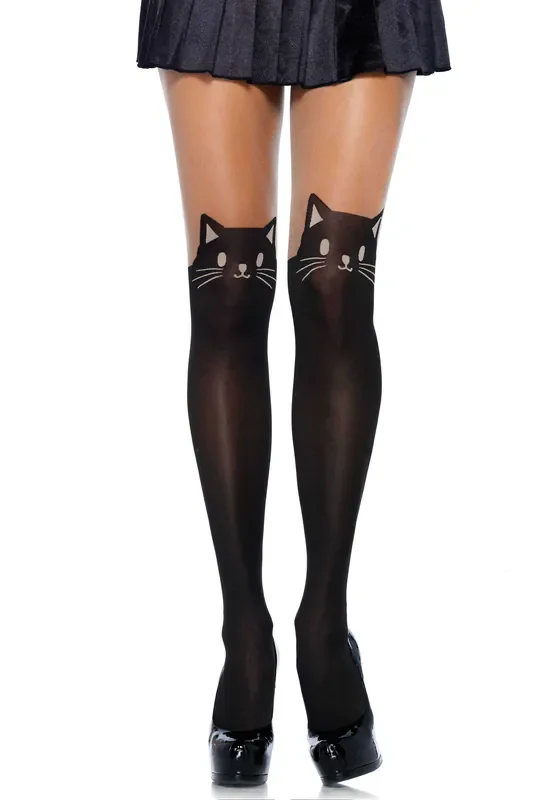 Strumpfhose Schwarze Katzen