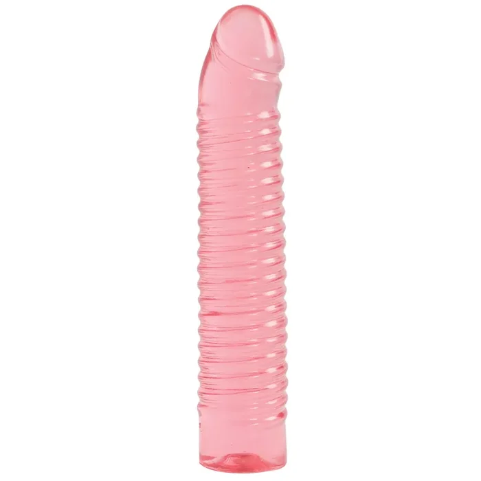 Sunrise – Ribbed Jelly Dildo – 7 / 18 cm