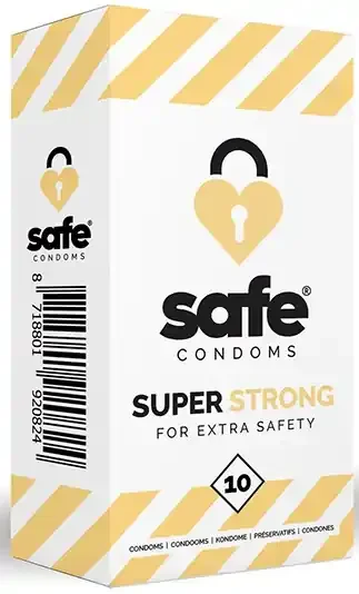 SUPER STRONG Sichere dicke Kondome x10