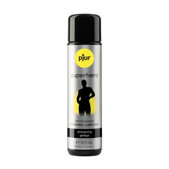 Superhero Glide – Lubricant and Massage Gel with Stimulating Effect for Men – 3 fl oz / 100 ml