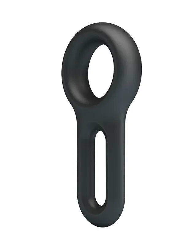 Superweicher Silikonring – Modell 18 – Schwarz