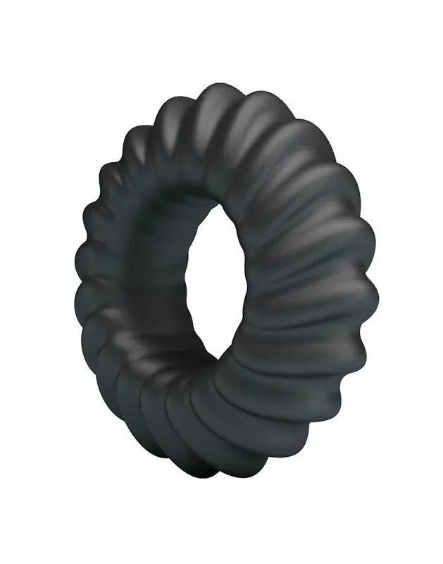 Superweicher Silikonring – Modell 8 – Schwarz
