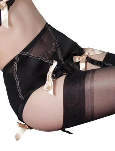 Suspender-Belt Black