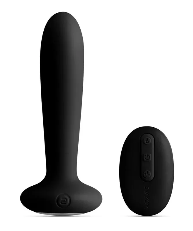 SVAKOM – Primo Erwärmender Analer Vibrator – Schwarz