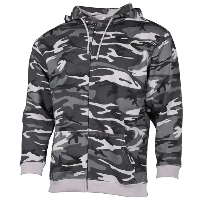 Sweatshirt mit Kapuze und Beuteltasche