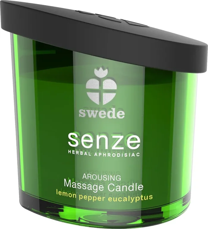Swede – Senze Arousing Massage Candle Lemon Pepper Eucalyptu