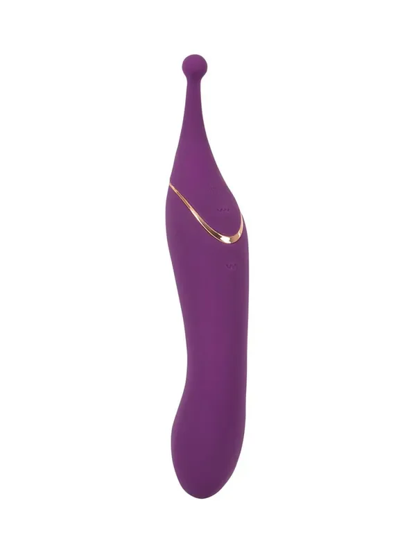 Sweet Smile Double Vibrator Vibrator mit Spotmassager, lila