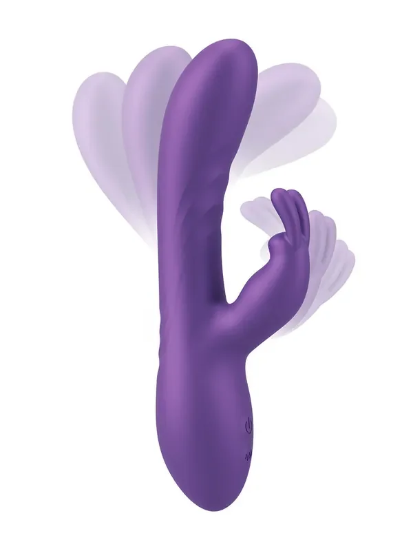 Sweet Smile Flexible Rabbit Bunnyvibrator, lila