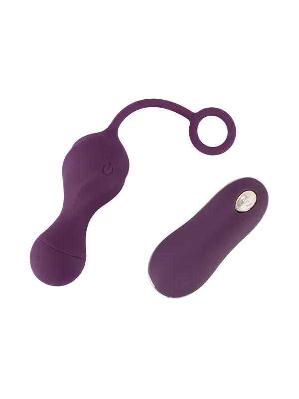 Sweet Smile Remote Controlled Love Balls Vibro-Liebeskugeln mit Fernbedienung, lila