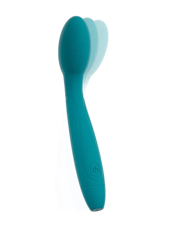 Sweet Smile Vibrator with a Nodding Head Vibrator, blau