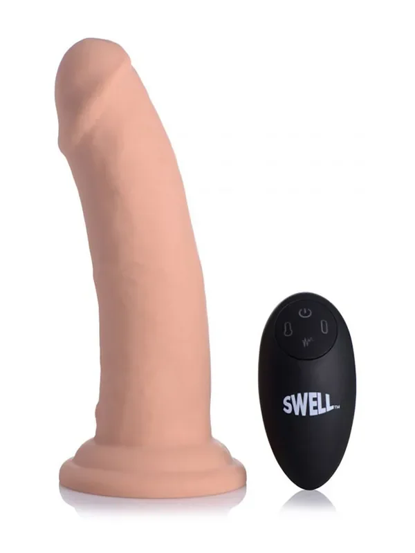 Swell 7X Inflatable 7‘‘ Vibro-Dildo, haut