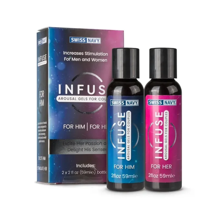 Swiss Navy Infuse Arousal Gel Für Paare – 2 x 59ml
