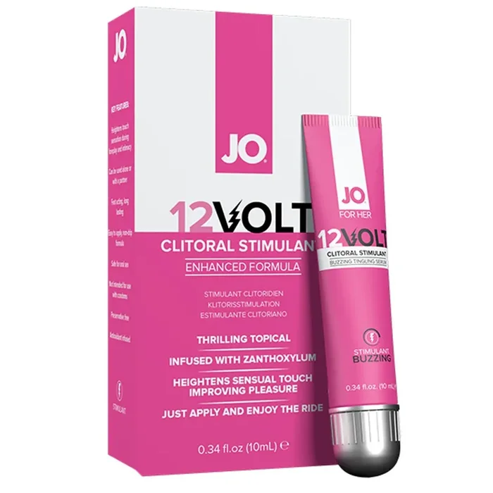 System JO – Buzzing 12 Volt Stimulierendes Klitoris Gel – 10 ml