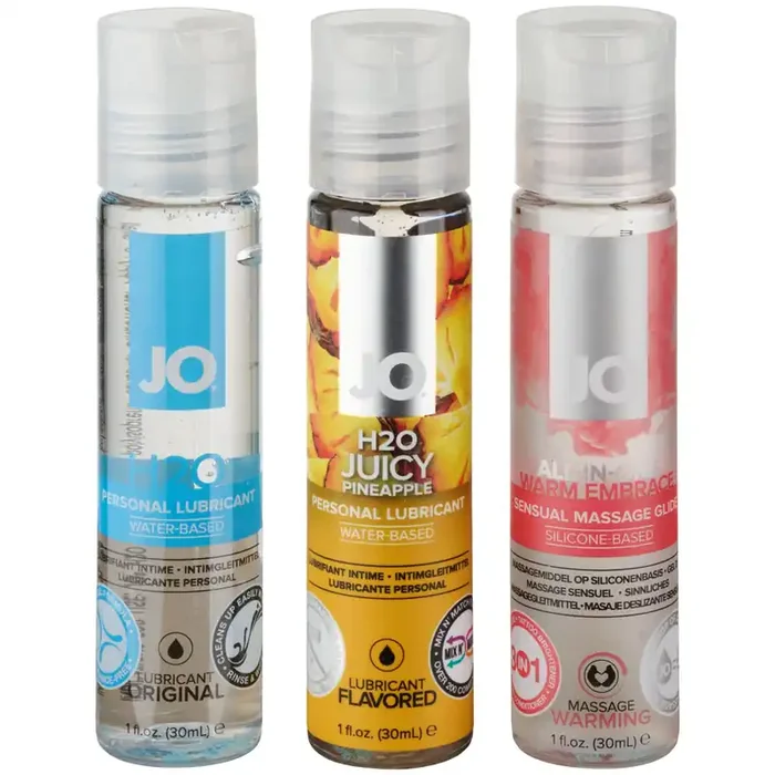 System JO Tri Me Classic Gleitmittel-Set 3 x 30 ml