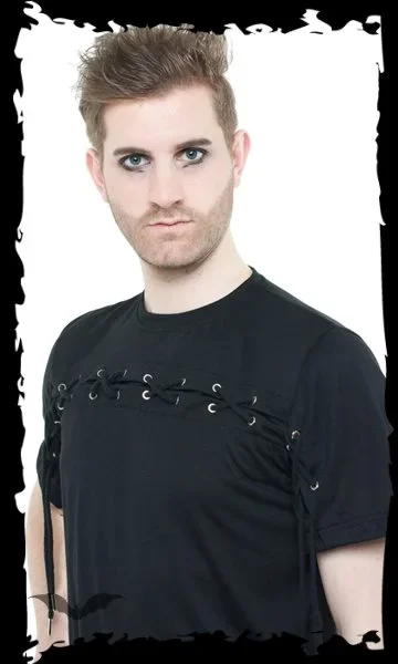 T-Shirt mit Schnürung