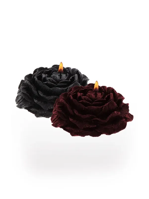 TABOOM BDSM Drip Candles Rosen-Kerzen, bordeaux/schwarz